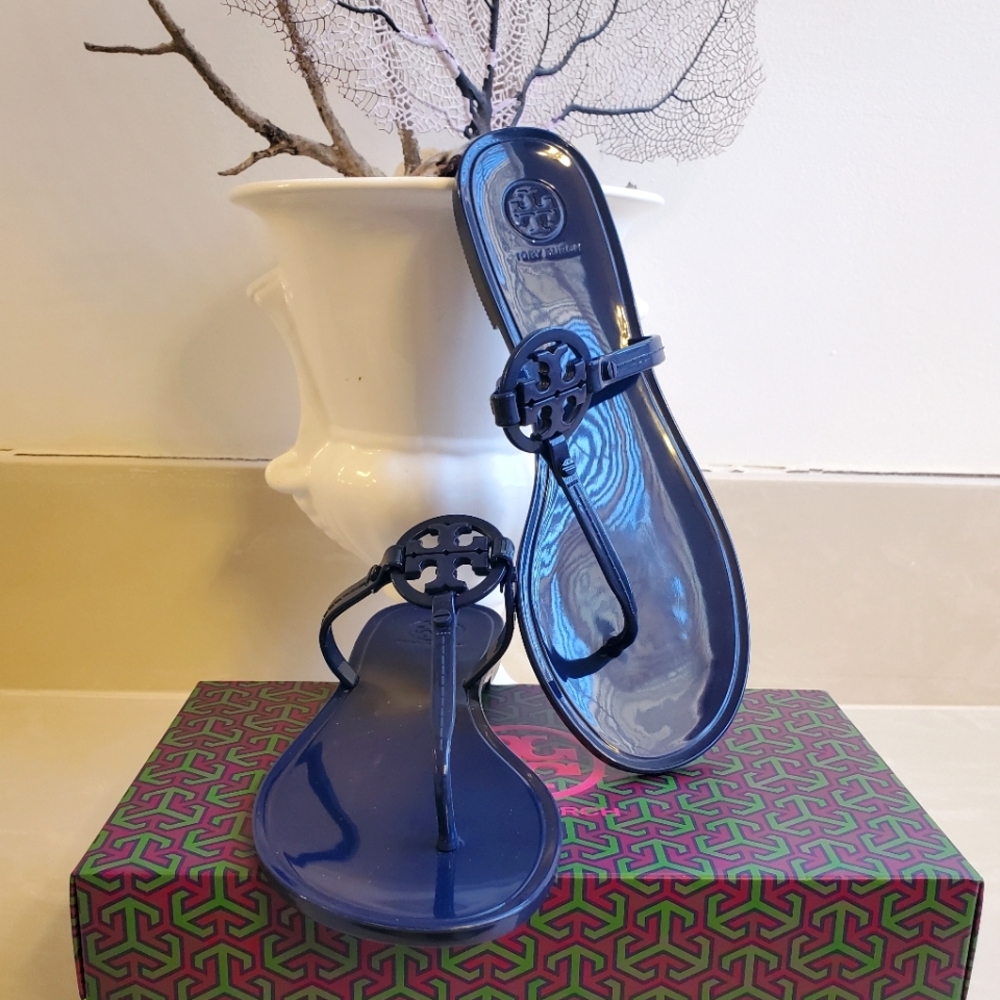 Tory Burch mini miller jelly sandals flip flops